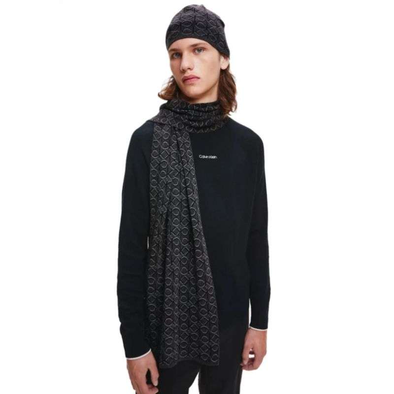 Hat + scarf Calvin Klein Shadow Monogram M K50K507498