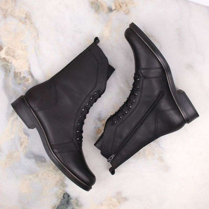 Comfortable, insulated leather boots Remonte W RKR630, black