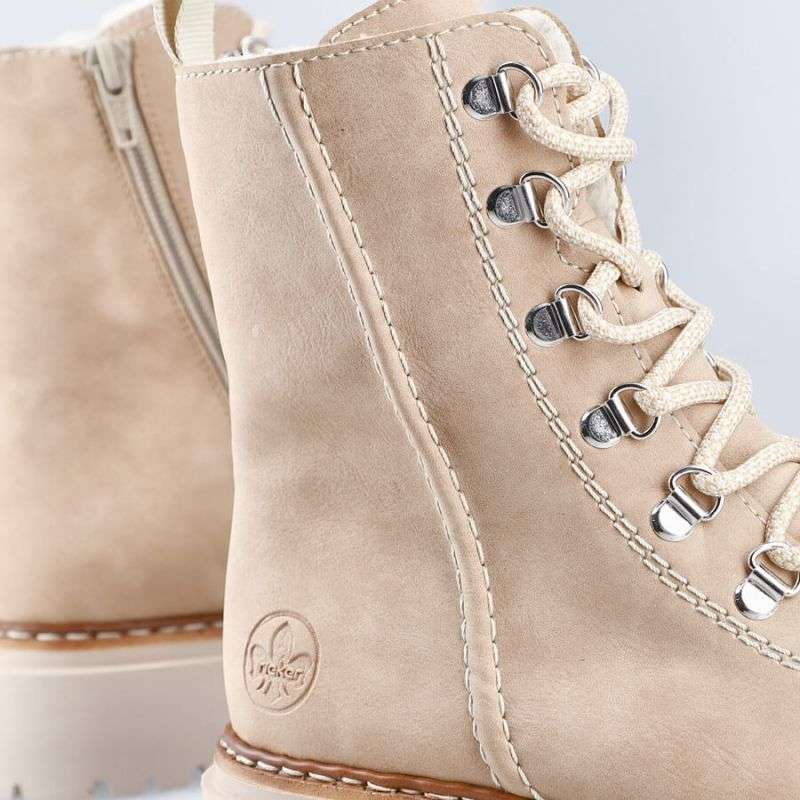 Rieker W RKR721 insulated work trousers beige