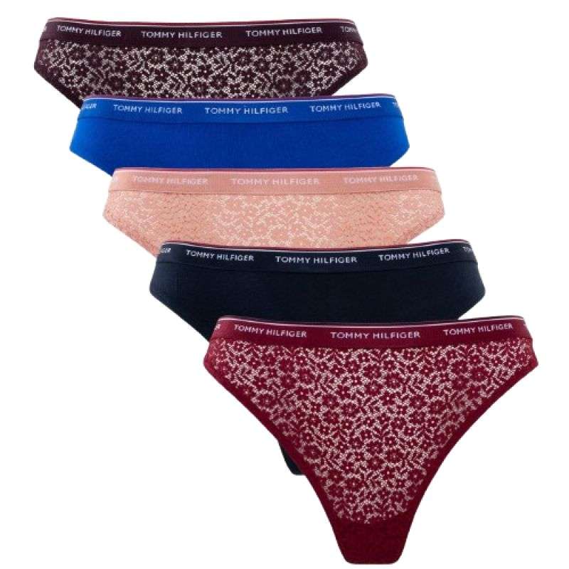 Tommy Hilfiger 5-Pack Thong Underwear W UW0UW04995