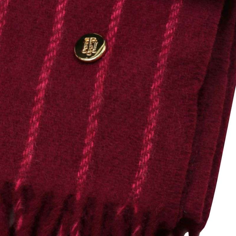 Tommy Hilfiger Th Elevated Wool Stripe scarf AW0AW13891