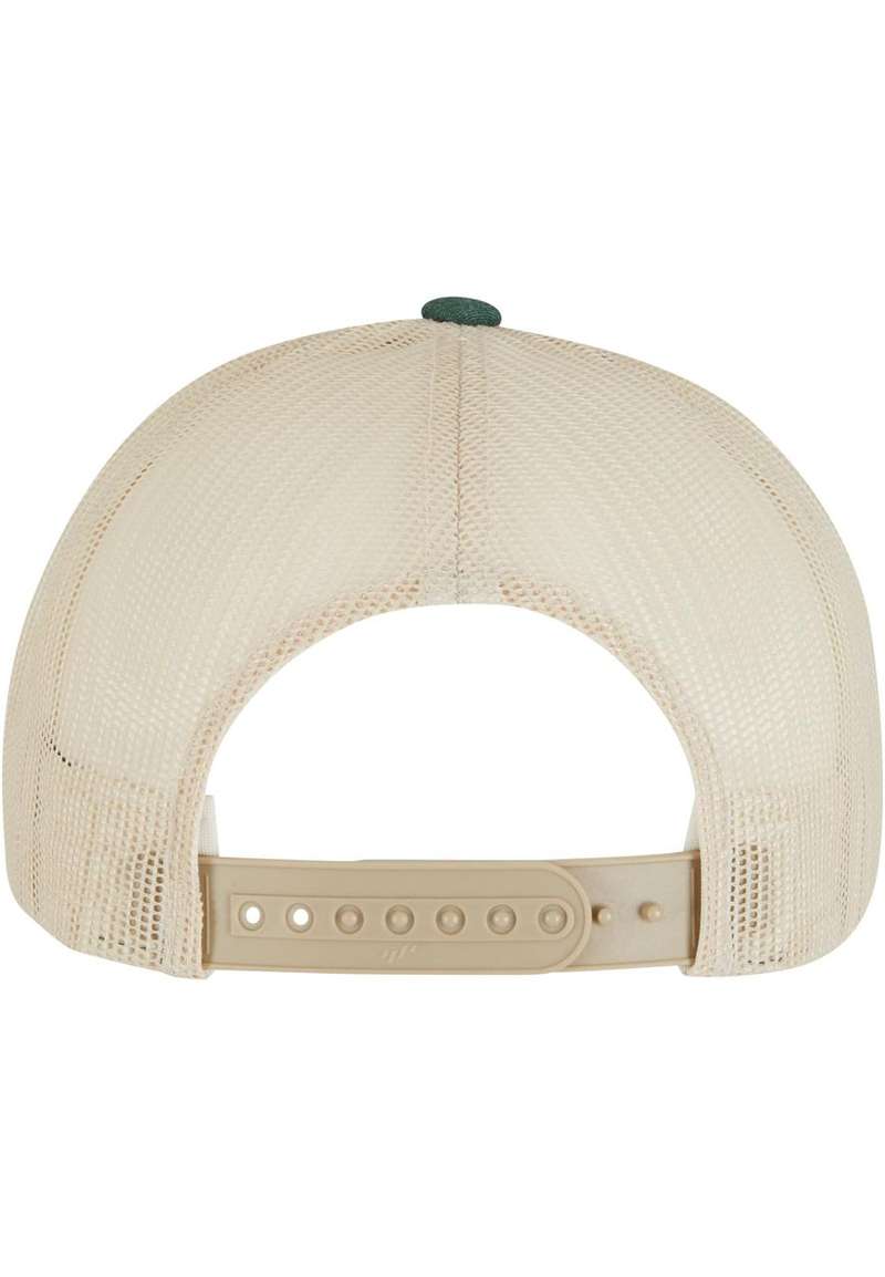 5-Panel Retro Trucker 2-Tone Cap green/beige one size