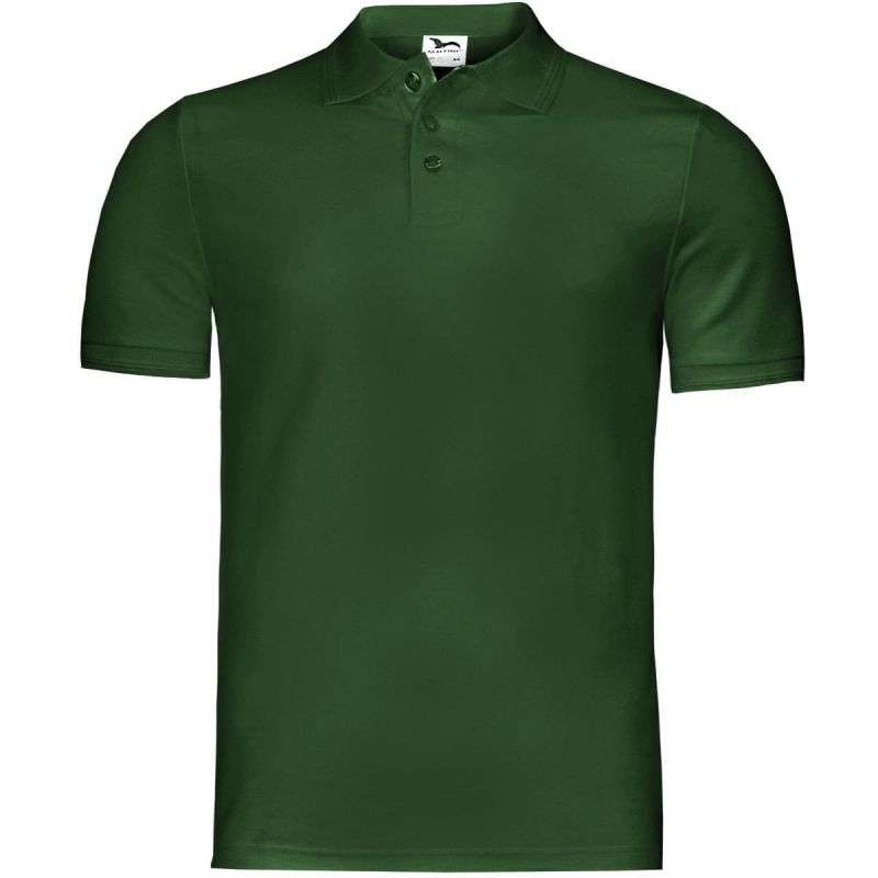 Malfini Pique Polo Free M polo shirt MLI-F0306 bottle green