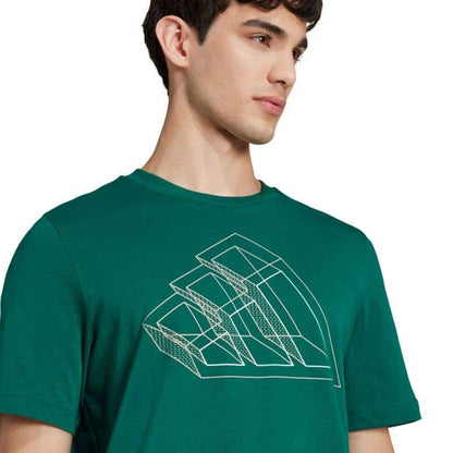 T-shirt adidas Tech Outline Graphic M JJ1609