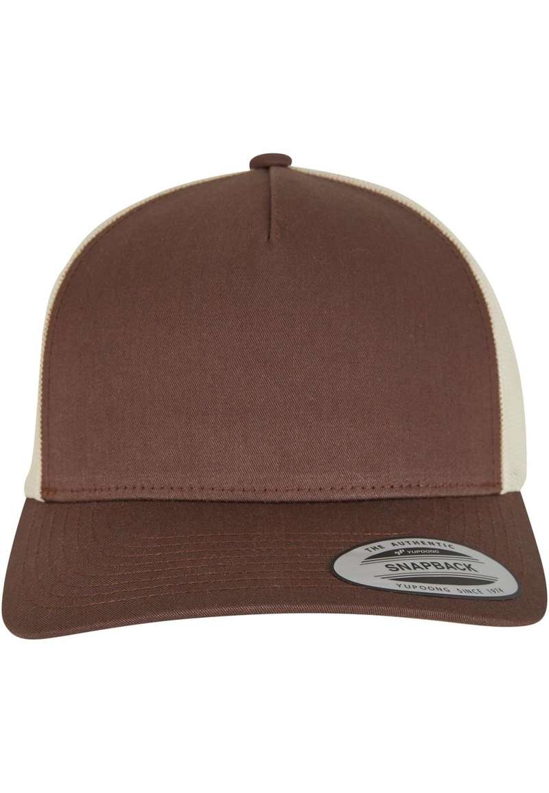 5-Panel Retro Trucker 2-Tone Cap mustang/beige one size