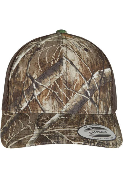 YP Classcis RealTree Camo Retro Trucker Cap edge one size