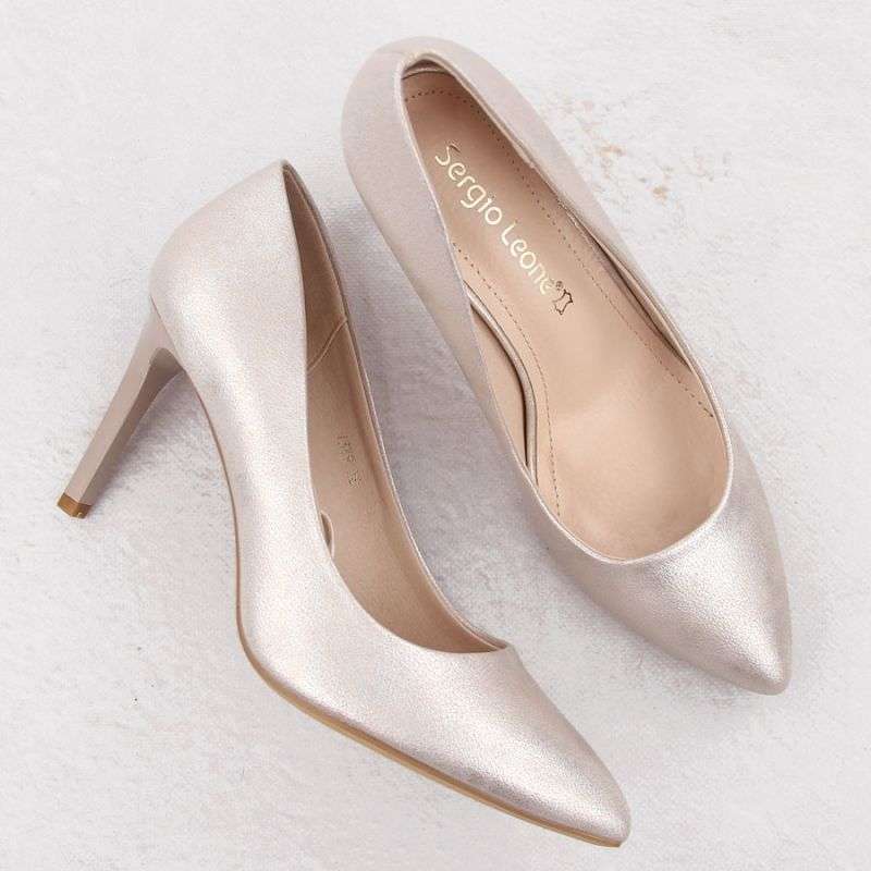 Sergio Leone 1339 W SK428B Suede Pumps