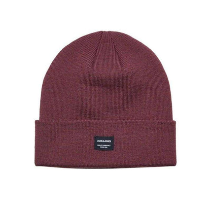 Jack & Jones Jacdna Beanie Noos M 12092815 Burgundy