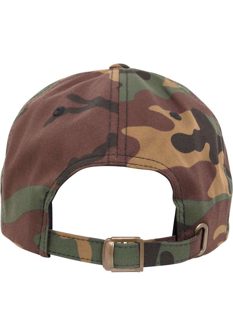 Low Profile Cotton Twill green camo one size