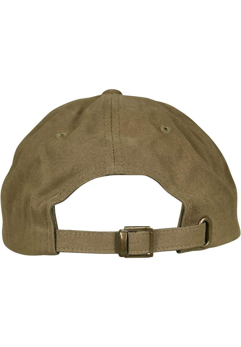 Peached Cotton Twill Dad Cap loden one size