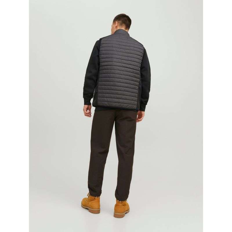 Jack &amp; Jones JJEMulti Bodywarmer Collar Noos M 12200684 Asphalt vest