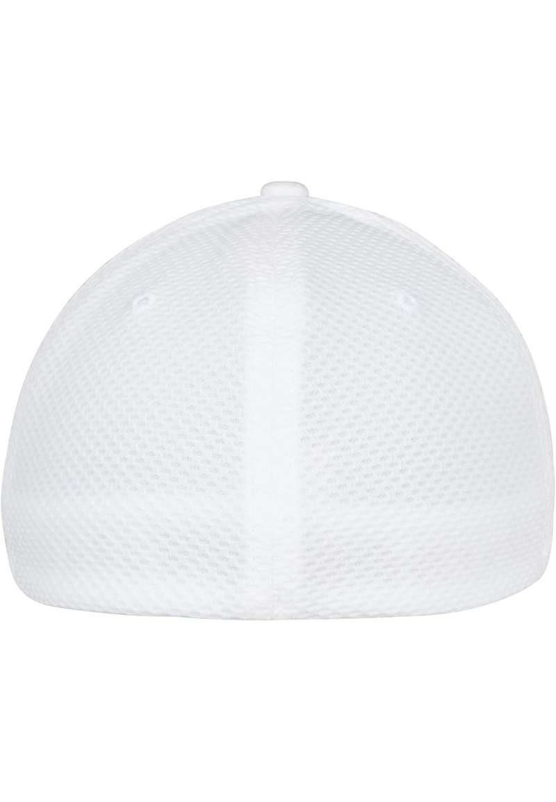 Flexfit 3D Hexagon Jersey Cap white S/M