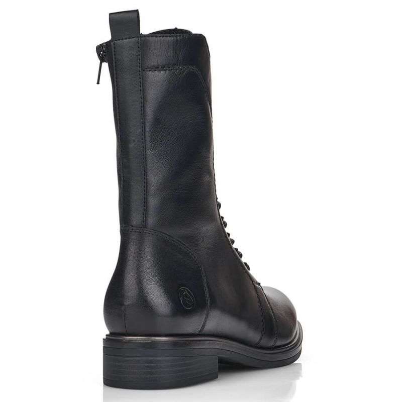 Comfortable, insulated leather boots Remonte W RKR630, black