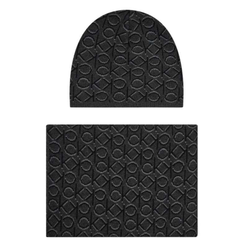 Hat + scarf Calvin Klein Shadow Monogram M K50K507498