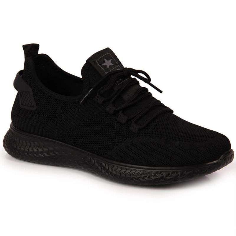Textile sports shoes NEWS M EVE266A black