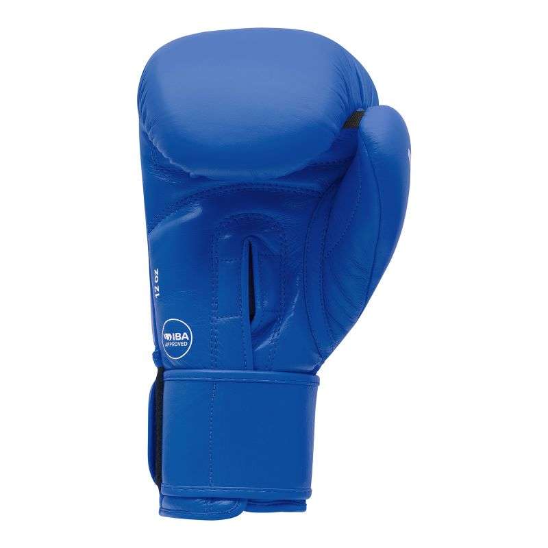 IBA approved adidas tournament boxing gloves blue