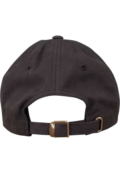 Peached Cotton Twill Dad Cap black one size