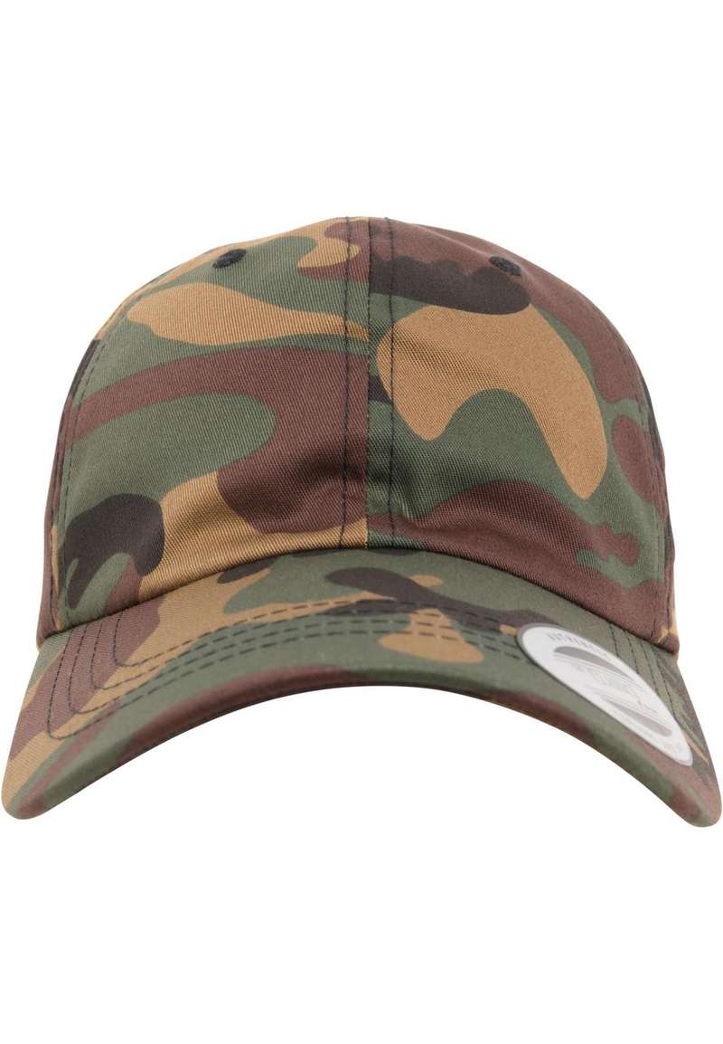 Low Profile Cotton Twill green camo one size