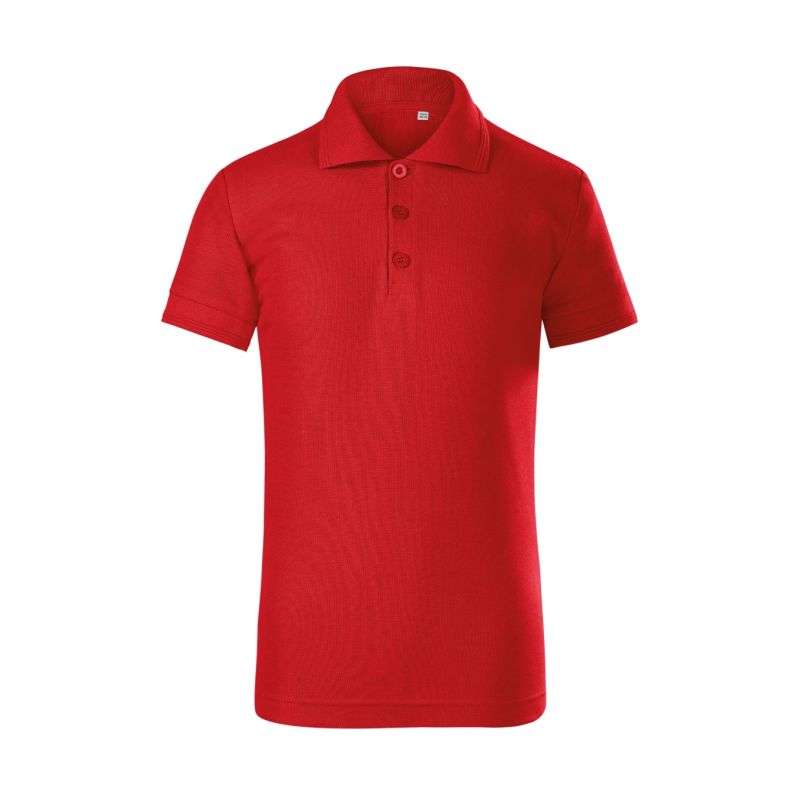 Malfini Pique Polo Free Jr polo shirt MLI-F2207 red