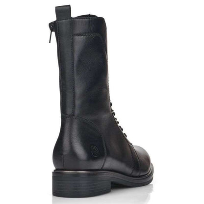 Comfortable, insulated leather boots Remonte W RKR630, black