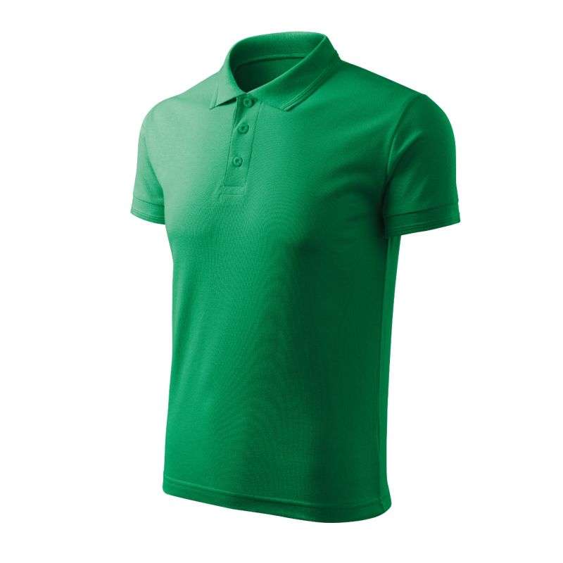 Malfini Pique Polo Free M MLI-F0316 polo shirt, grass green