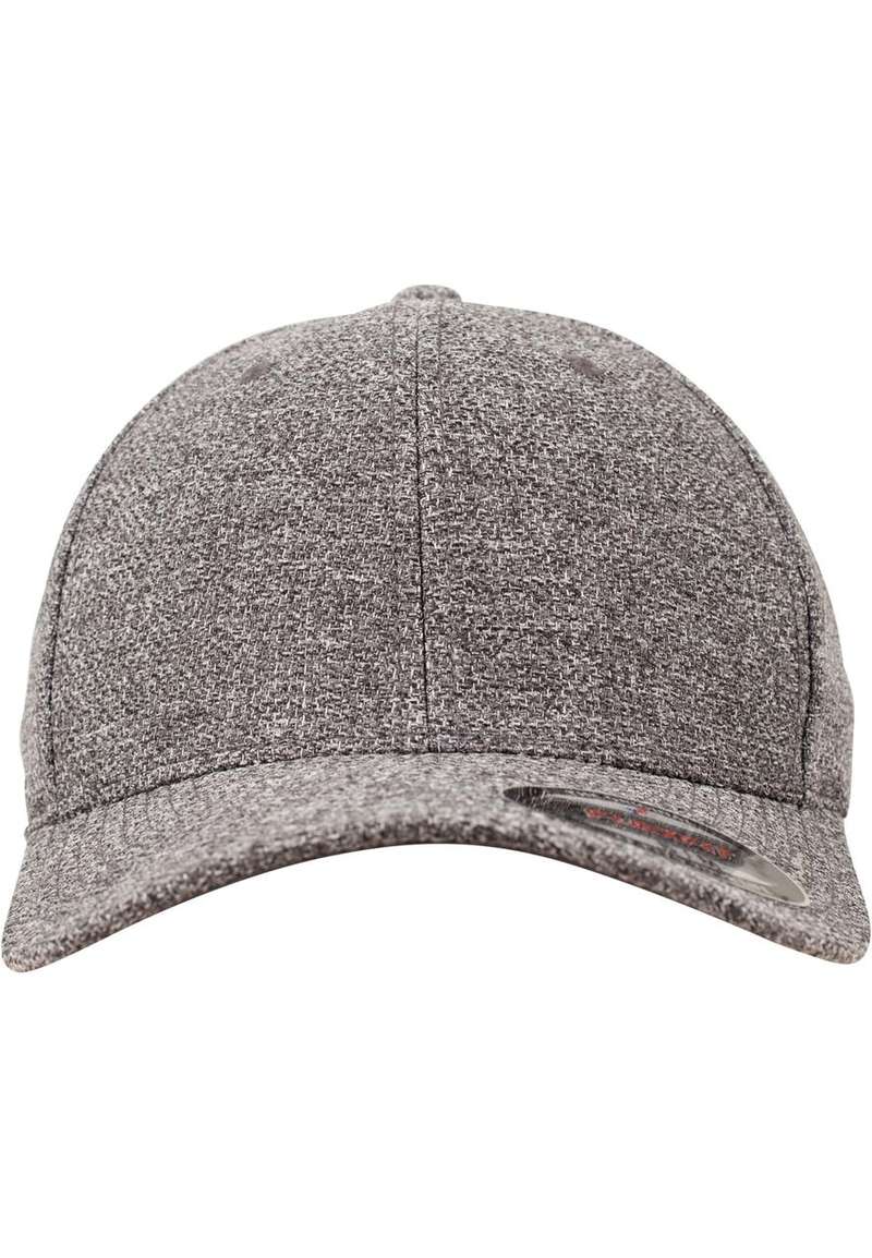 Flexfit Melange Cap dk.heathergrey S/M