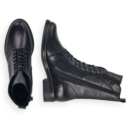 Comfortable, insulated leather boots Remonte W RKR630, black