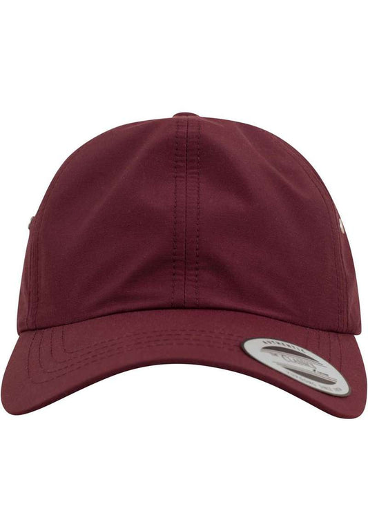 Low Profile Water Repellent Cap maroon one size