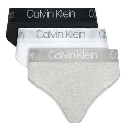 Calvin Klein Underwear 3-pack Thong W 000QD3757E