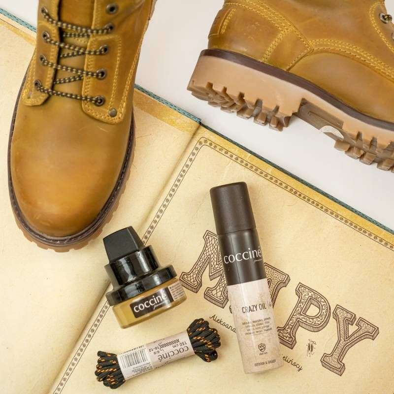 Coccine black fat for grain leather DA0242A