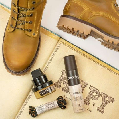 Coccine black fat for grain leather DA0242A