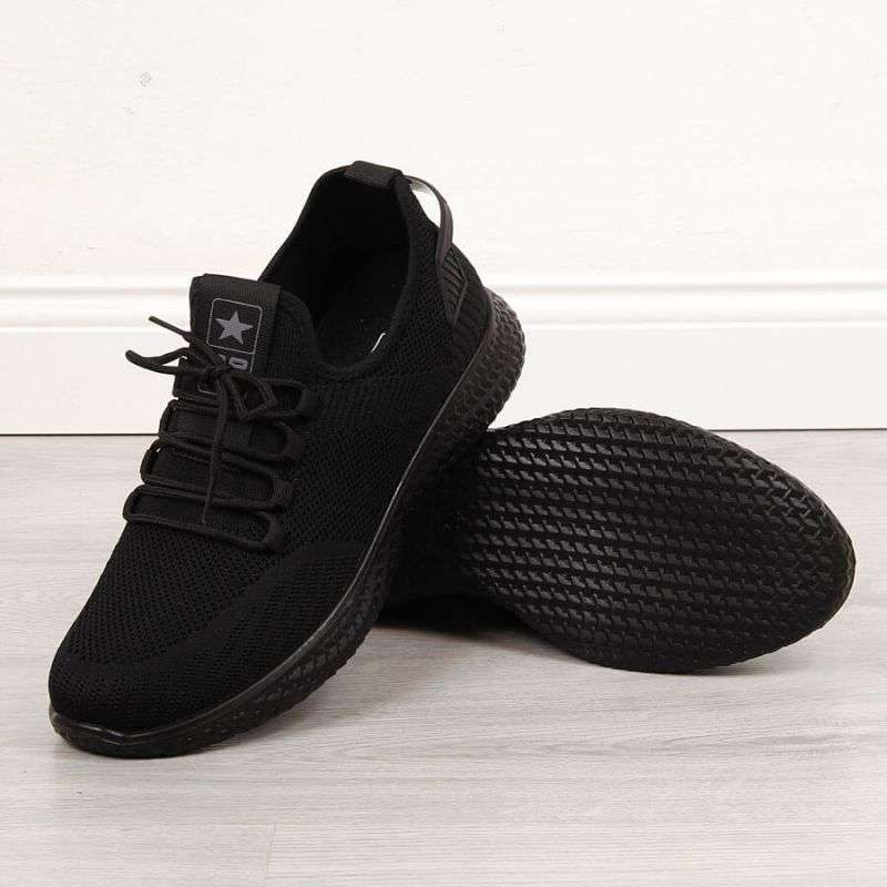 Textile sports shoes NEWS M EVE266A black