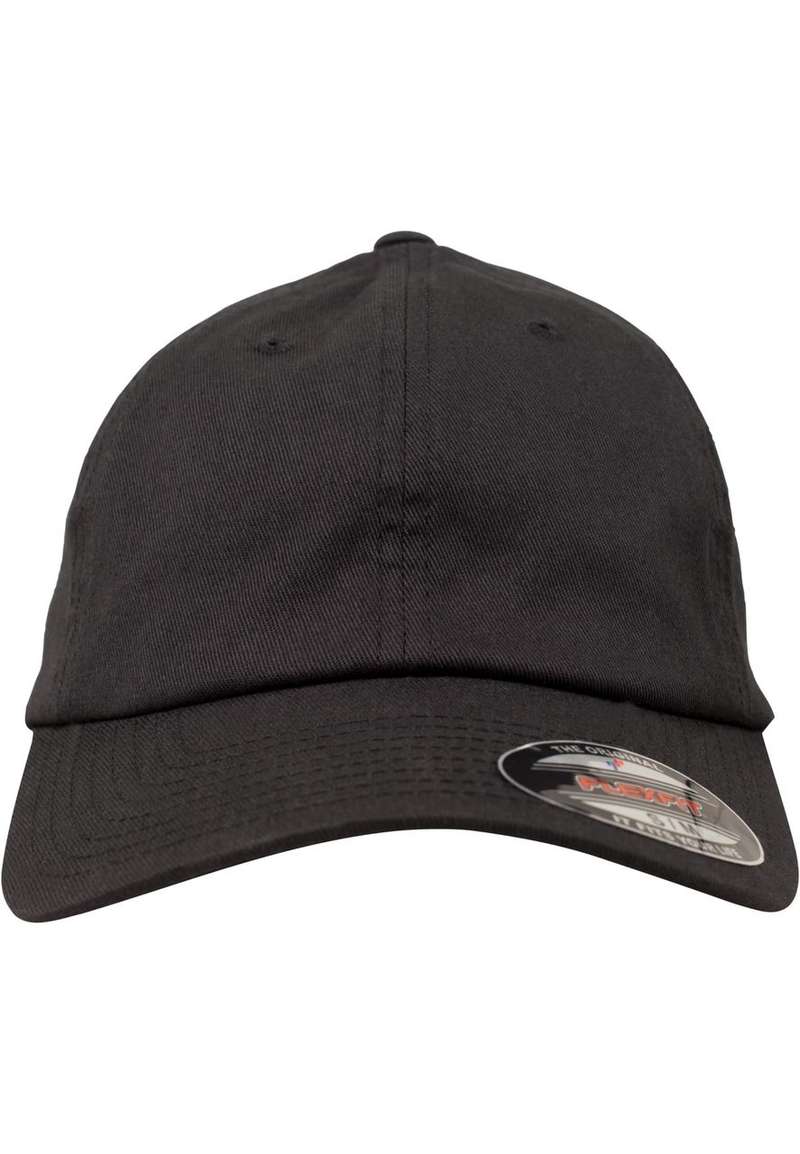 Flexfit Cotton Twill Dad Cap black L/XL
